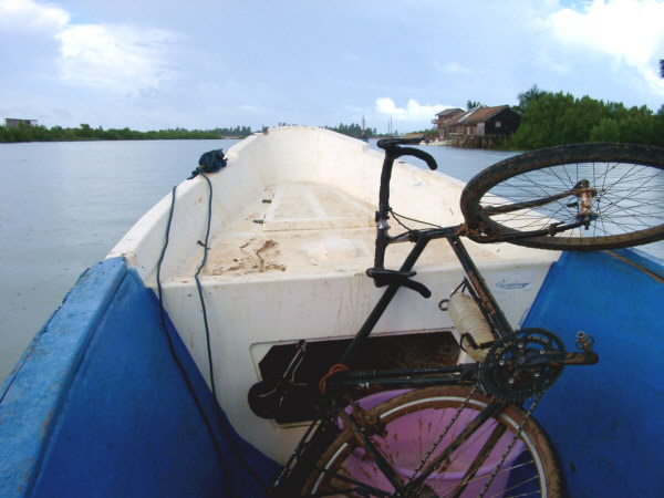 The Bike on a Boat